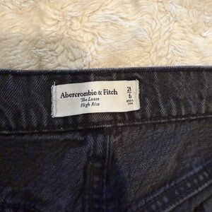 Abercrombie & Fitch Dark Wash High Rise Jeans